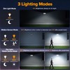 UME Battery Powered Motion Sensor Outdoor Lights 302 LED 1800LM,