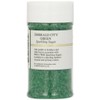 Pure Green Sparkling Sugar , Shimmery Sugar Sprinkles for Baking