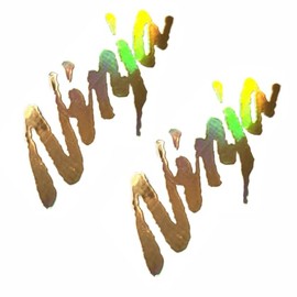 Lorick Motorcycle Accessories Gas Tank Fender Cowl Fairing Laser Sticker Reflective Decal Compatible with Kawasaki Ninja 300 400 650 1000 ZX6R ZX10R ZX14R ZX10R ZX9R ZX7R 250 500 900 H2 750 H2R, Red