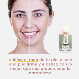 KUMUI - Enzymatisches Peeling mit Jojoba-Perlen | Doppelmaske und Peeling-Effekt | Verjüngt die Haut, behandelt Pickel und Akne | Natürliche, vegane und präbiotische Kosmetik - 30ml