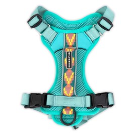 Wilderdog Lightweight Dog Harness with Reflective Straps - Small - Seafoam