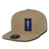 DECKY Retro Fitted Cap, Khaki, 7 1/8