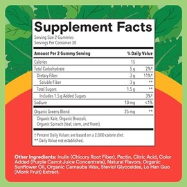 SmartyPants Kids Digestive & Immune Support Bundle: Fiber & Veggies + Elderberry Gummies with Prebiotic Fiber, Vitamins C, D3, B12 & Zinc – Gluten Fre
