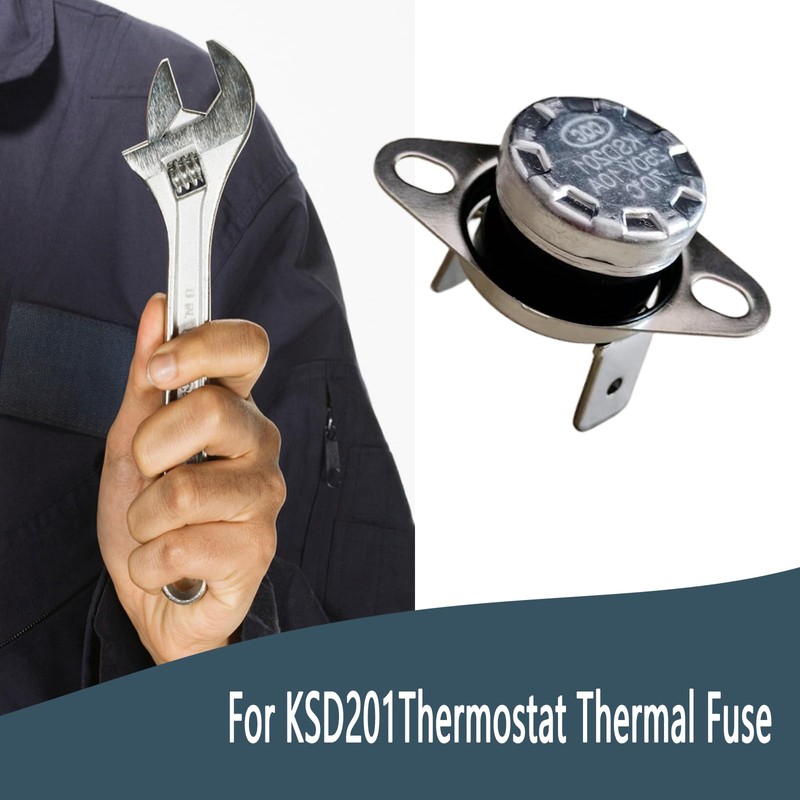 KSD201 70 Universal Microwave Thermostat Fuse for GE Microwave Normally