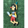 Wooden Pinocchio with Rope 25 cm Handmade in Indonesia