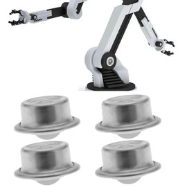 OTOTEC 12Pcs Metal Ball Bearings Universal Ball Wheels Carbon Steel Ball Bearing Casters Accessories for Transmission Systems Power Supply Systems