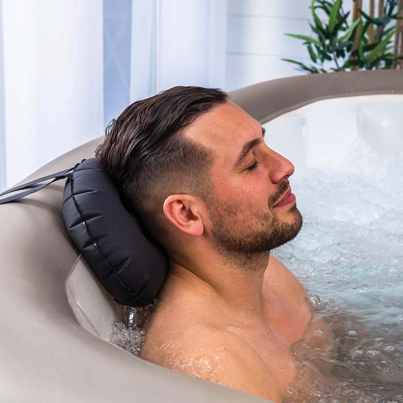 CleverSpa 2 Pack Ash Black Head Rest