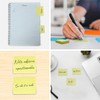 WAYTEX 1200 Sticky Notes Pastel Yellow 12 Pads of 100