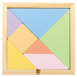 Artec 21682 Educational Toys Wooden Tangram Puzzle