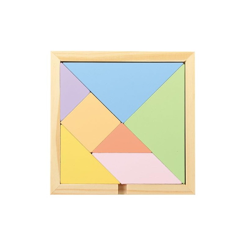 Artec 21682 Educational Toys Wooden Tangram Puzzle