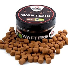 Fjuka Wafters 8mm | Natural | Hookbait Pot | Semi-Buoyant Bait | Float & Feeder