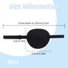 5 Pcs 3D Adjustable Eye Patch Set, Comfortable Sleep Mask,