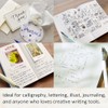 Kuretake Jigletor Pen COCOIRO Refill, Ultra Fine Point, Black Ink,