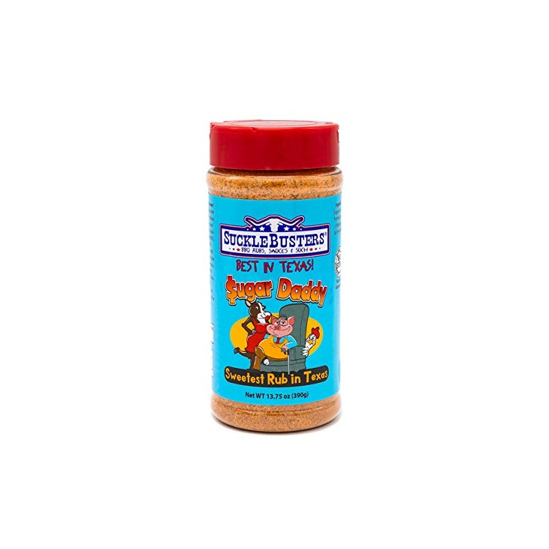 SuckleBusters Sugar Daddy BBQ Rub: Sweet & Savory for Pork,