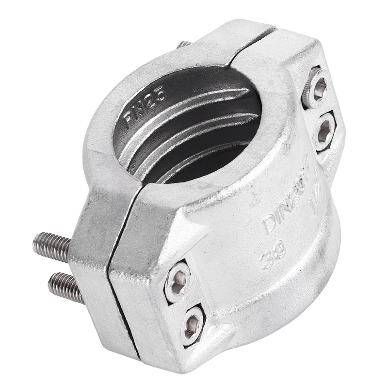 Pipe Hanger Bracket Clamp 304 Stainless Steel 2 Pieces TC