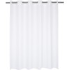 pocenla No Hook Shower Curtain, Waffle Weave Thick Fabric Shower
