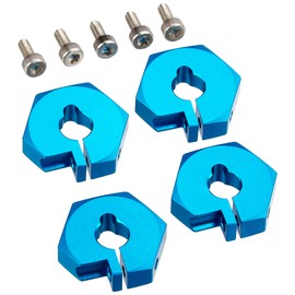 Tamiya TRF Series 42352 Clamp Type Aluminum Wheel Hub (Narroat Red) 4 Pieces RC Parts