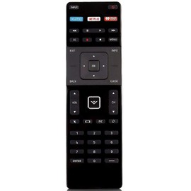 UBay XRT122 Remote for VIZIO Smart TV D32-D1 D32H-D1 D32X-D1 D39H-D0 D40-D1 D40U-D1 D55U-D1 D58U-D3 D60-D3 D65U-D2 E32-C1 E32H-C1 E40-C2 E40X-C2 E43-C2 E48-C2 E50-C1 D40F-E1 E55-C1 E65-C3 E65X-C2 E70-C