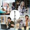 Samcos Microphone Stand, Tabletop Microphone Stand, Height Adjustable, Angle Adjustable,
