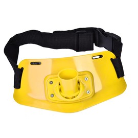 Fishing Rod Holder Belt, Boat Adjustable Waist Gimbal Belt Fishing Pole Belt for Saltwater or Freshwater