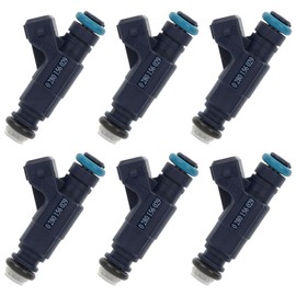 6pcs 0280156029 Injectors,ANGLEWIDE 4 Holes Fuel Injectors Sets fit for 2002-2003 for Ford Explorer Sport Trac,2001-2003 for Ford Ranger,2002-2004 for Mazda B4000,2002 for Mercury Mountaineer