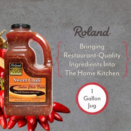 Roland Foods Fusion Solutions Sweet Chili Sauce, Specialty Imported Food, 1 Gallon Bottle, Pack of 1