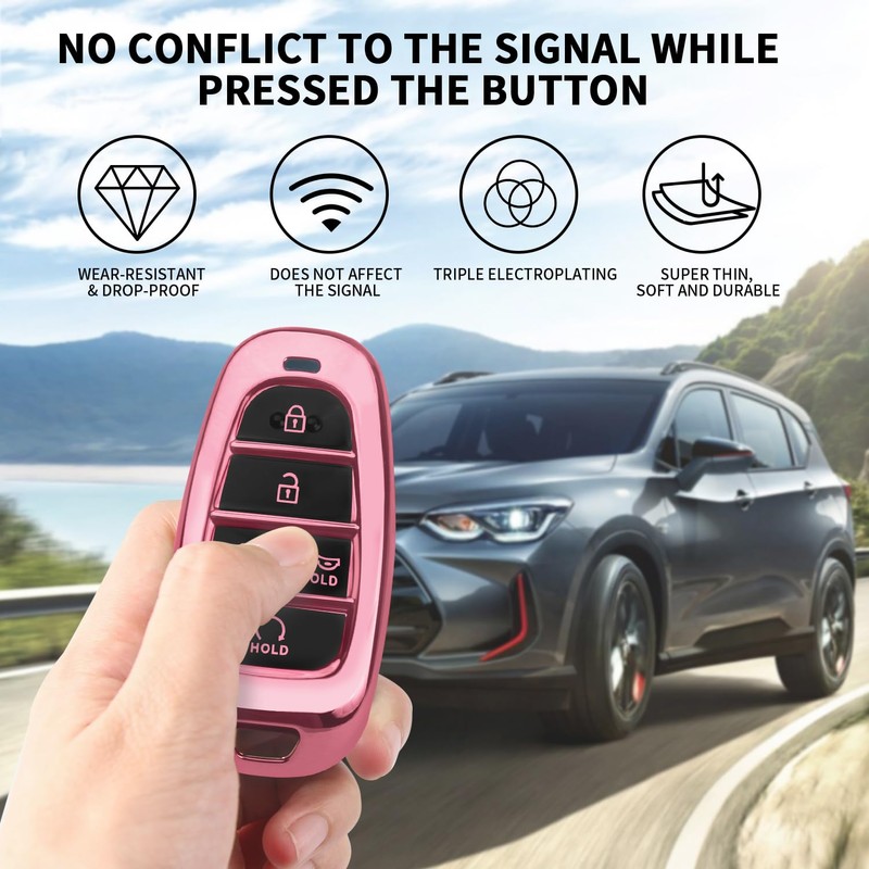 MILD EAST For Hyundai Key fob Cover Fits for 2024