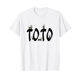Toto Wizard of Oz, Cute Smart Famous Cairn Terrier Dog Art T-Shirt