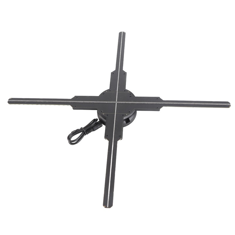 3D Hologram Fan 45cm 4 Blades 3D Holographic Projector Video