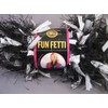 Lion Brand Yarn Novelty Eyelash Fun Fetti in Zebra Black