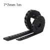 Cable Drag Chain, Black Flexible Drag Chain 1M Towline for