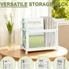 WeGXY White Magazine Holder, Magazine File Holder