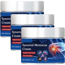 FlexiRelief Crema de menisco sinovial, crema para el cuidado de las articulaciones de menisco para aliviar el dolor, cremas avanzadas de recuperación masaje de articulaciones y huesos (3Pcs)