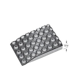 Rhino Mats, Reflex Anti-Fatigue Salon Mat 3' x 3.5' x 9/16", Satin Black, Rectangular Salon and Barber Chair Mat