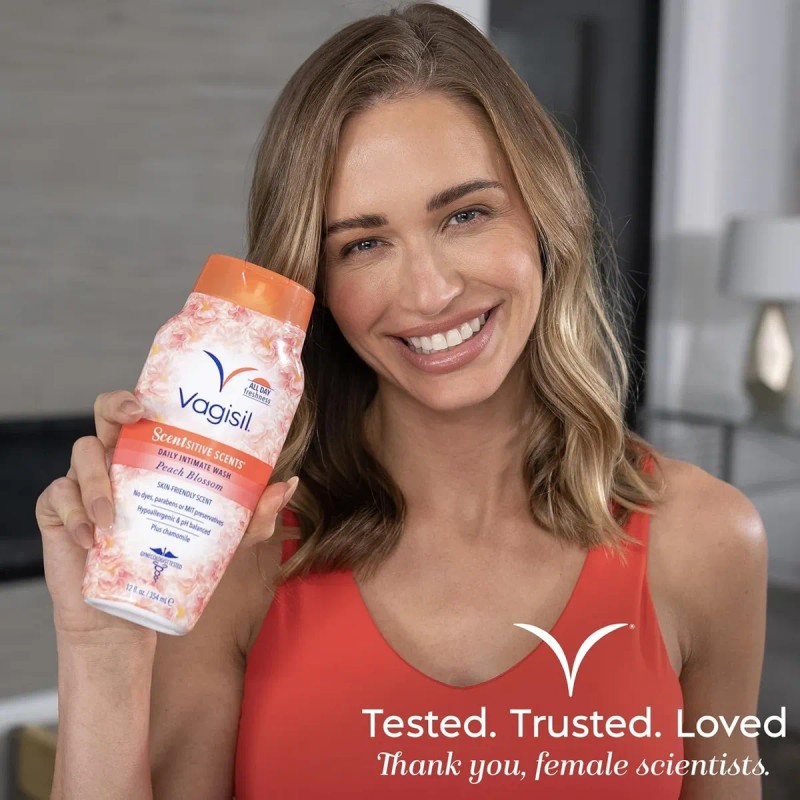 Vagisil Jabón Intimo Femenino Scentsitive Scentss 354ml