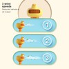 Portable Stroller Fan Low Noise Duck Shape Cute 2 Power