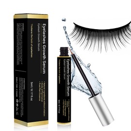 Eyelash Serum Eyelash Growth, Lash Serum, Eyebrow Enhancer, Eyelash Serum for Faster Eyelash Growth, Fuller and Longer Eyelashes, 5 ml
