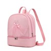 TENDYCOCO Toddler Backpack Ballet Backpack Latin Ballerina Dance Bag for