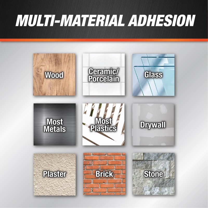 ADHESVE CAULK WHT 10.1OZ