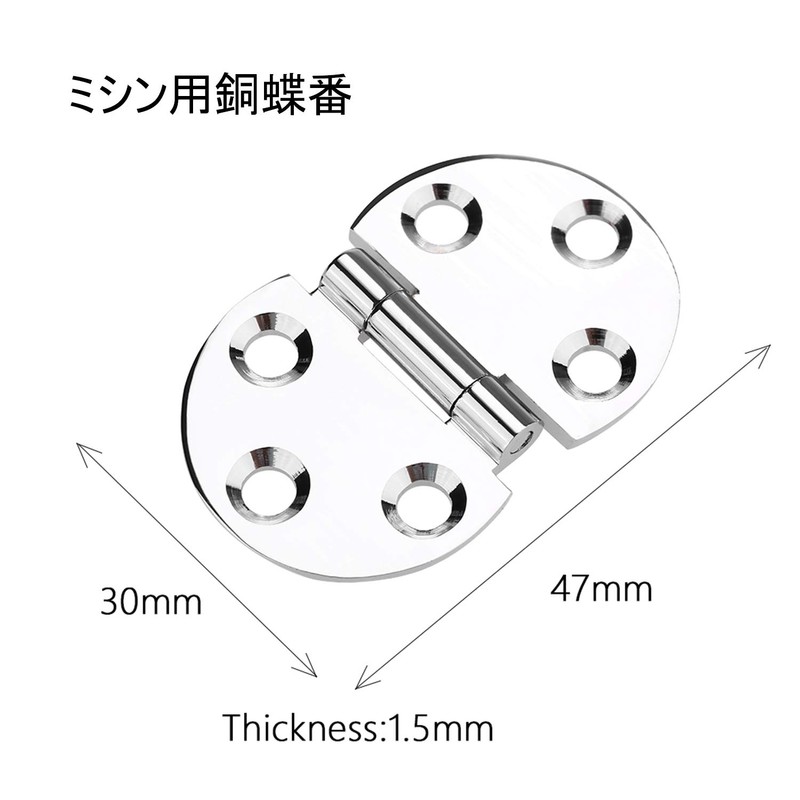 GLOGLOW 2PCS Door Hinges 180 Degree Copper Hinges Door Hinges