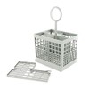 4-Compartment Cutlery Basket Fits Bosch/ Siemens Dishwasher, Dark Grey