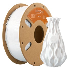 ERYONE PLA Plus 3D Filament 1.75MM Diameter 1kg ManufacturerColor: White
