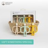 Matchstick Monkey, Antimicrobial Animal Teether Gift Set - 3 Pack,