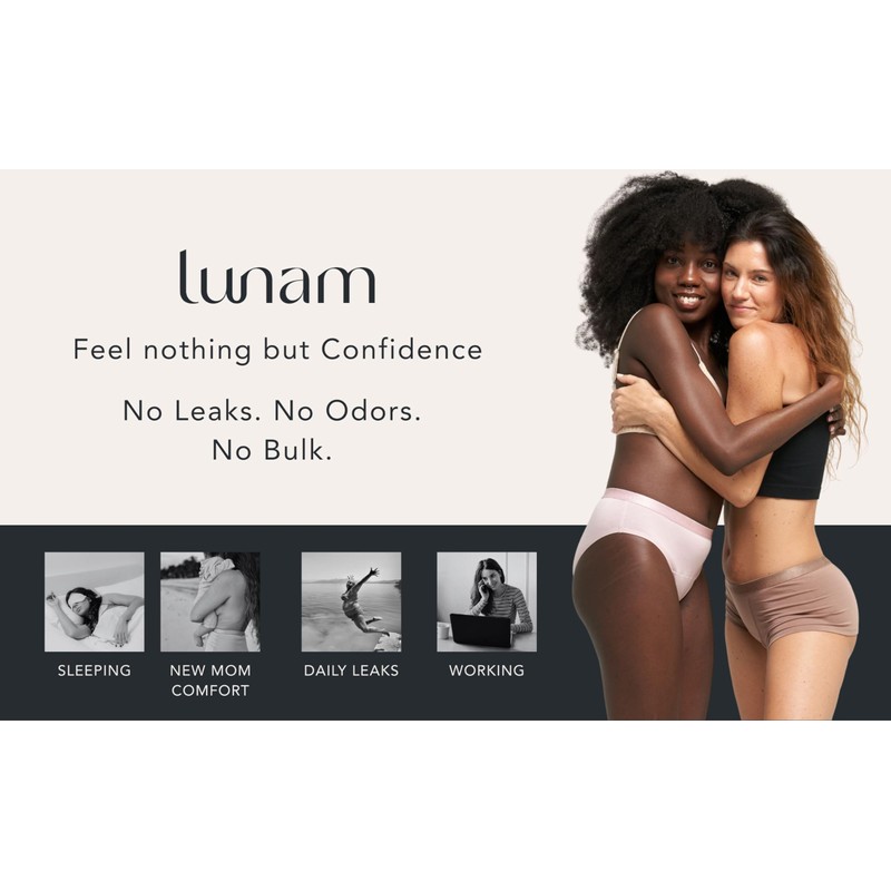 Reusable Incontinence Underwear for Women – Soft Leak-Proof Cotton Panties