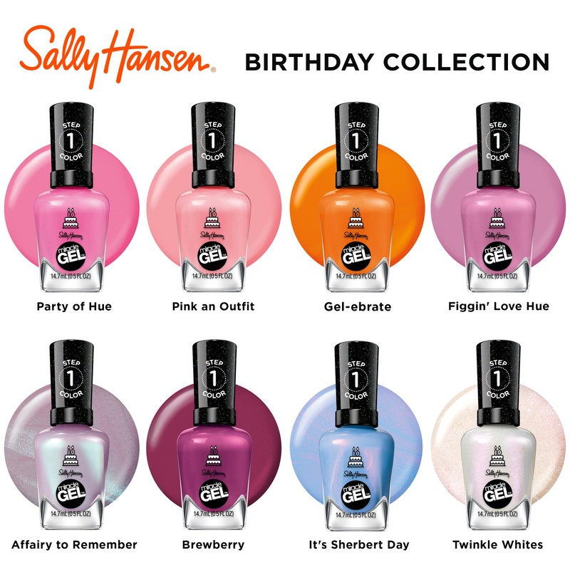 Sally Hansen Miracle Gel Salon Quality Nail Polish | Gel-Like