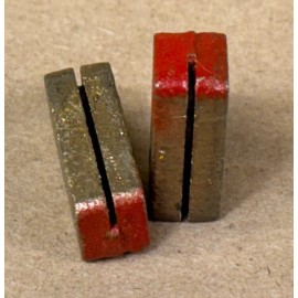 Grob PAIR Grob Self-Seating Band Saw Guides .025 3/16″ Alum Bronze (Red) S1148A