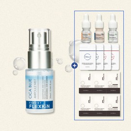 Flexkin Expert Cica Blue Ampoule Moisture Soothing Mist 20ml + Sample Cica Blue Ampoule Mist 20ml / 플렉스킨 엑스퍼트 시카 블루 앰플 수분 진정 미스트 20ml +샘플 시카 블루 앰플 미스트 20ml