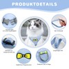 Cat Lead Set for Cats, Polyester Adjustable Cat Harness with