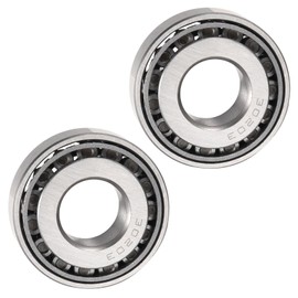 Kozelo 2pcs 30203 Tapered Roller Bearing - [17mm x 40mm x 12mm] Chrome Steel Bearing Cone and Cup Set for Conveyor System Use