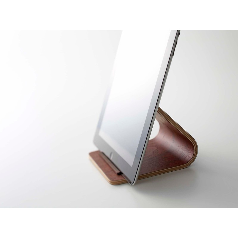 YAMAZAKI Home Rin Plywood Tablet Stand - Wood